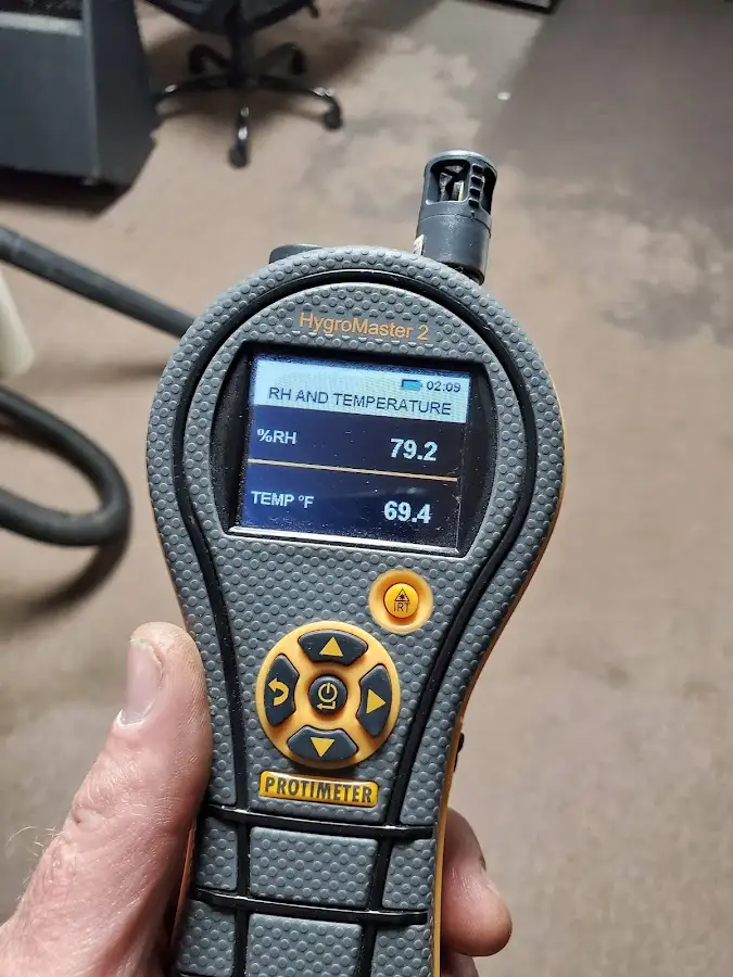Moisture meter humidity assessment for Fire & Smoke Damage Restoration in Corbin